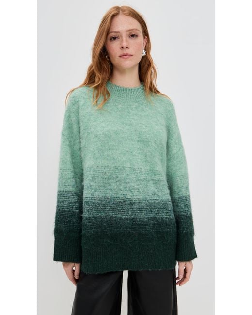Simon Miller Green Leith Ombre Sweater