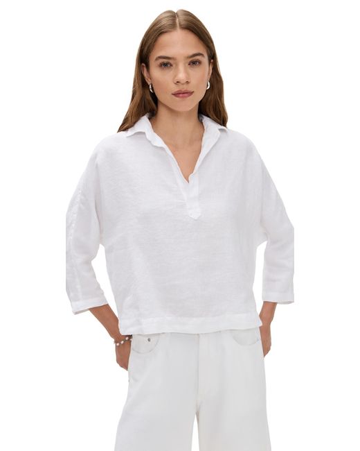 Frank & Eileen White Popover Shirt