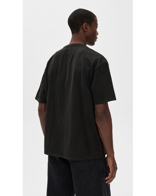 Rhude Black Dinero Tee for men
