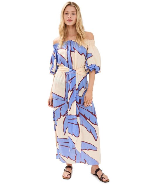 Palms Pontoon Afternoon Ankle Dress