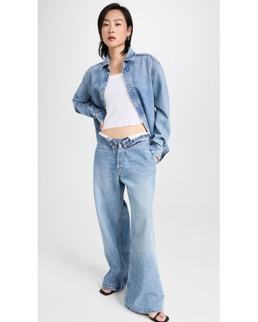 Khaite Blue Argo Top