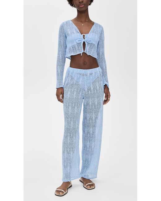 Peixoto Blue Evy Pants