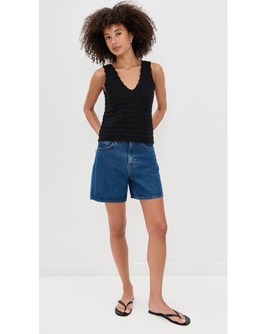 Rails Black Matilde Top