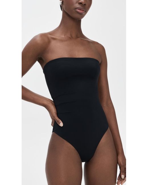 Onia Black Bardot One Piece