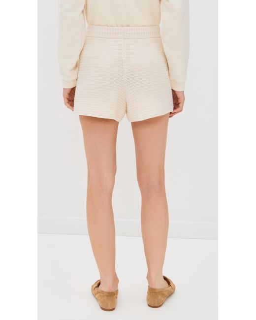 La Ligne Natural Crochet Jane Short
