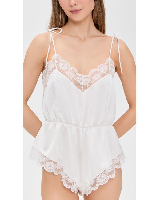 KAT THE LABEL White Arabella Teddy