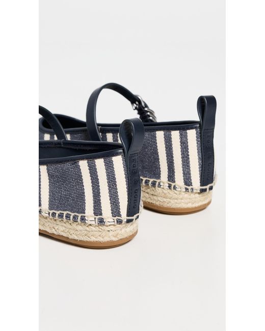 Rag & Bone Blue Spire Mary Jane Espadrilles