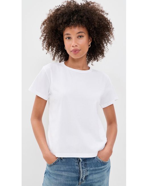 Asher White Marielle Classic Tee