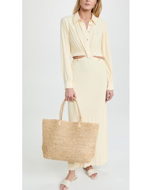 Hat Attack Natural Jane Tote