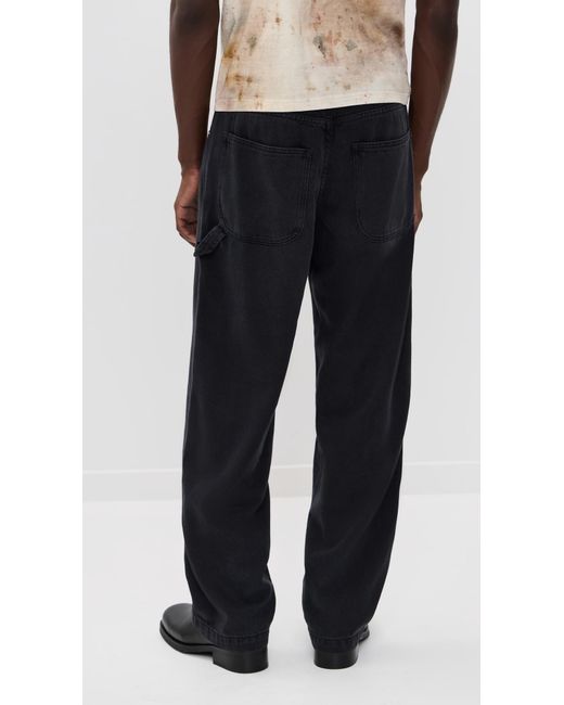Isabel Marant Black Jenter Pants for men