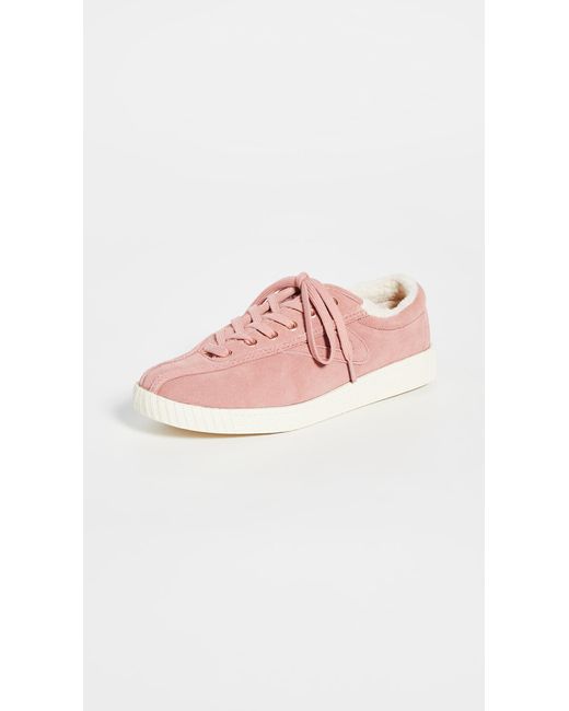 tretorn pink sneakers