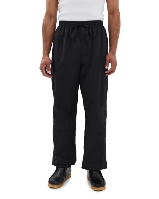 J.W. Anderson Black Panelled Joggers for men