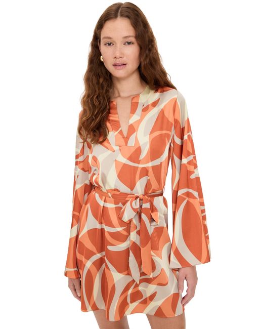 MISA Los Angles Orange Dusty Tunic