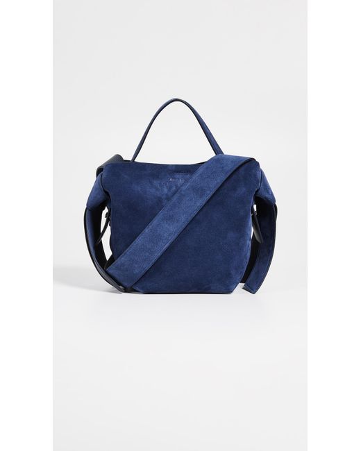 Acne Blue Musubi Mini Bag