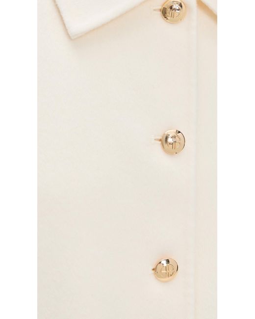 Anine Bing White Luca Jacket