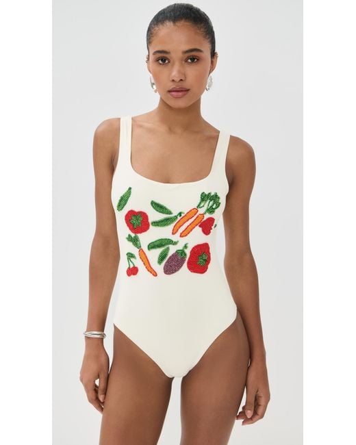 Staud Multicolor Lea One Piece