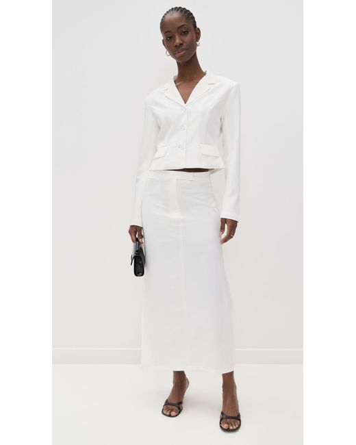 Lioness White Lune Blazer