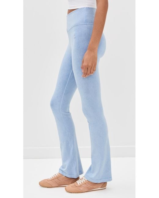 Fp Movement Blue Go To Smooth Flare Leggings