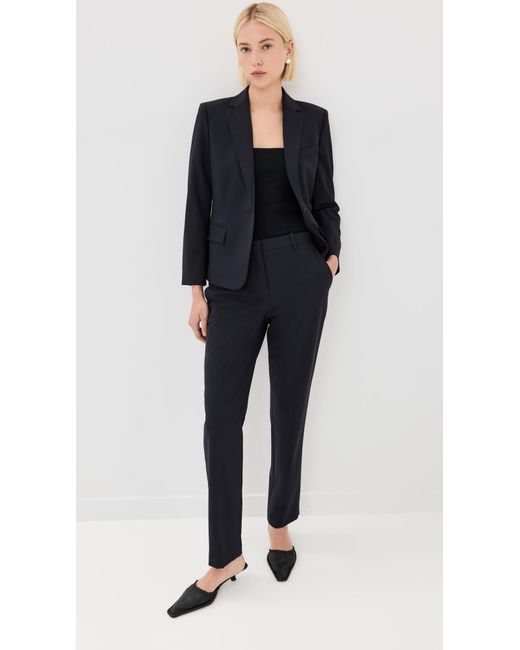 Theory Black 1 Button Slim Jacket