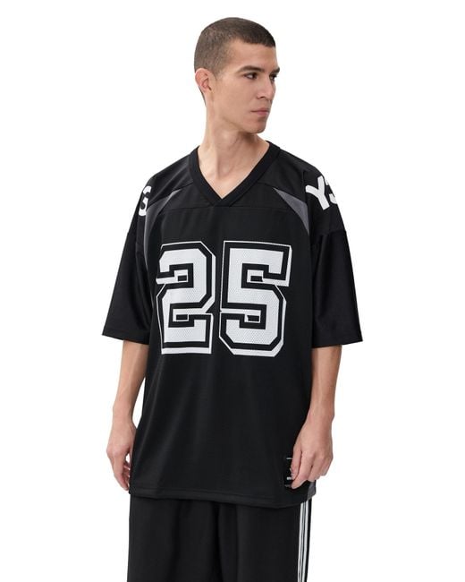 Y-3 X Neighborhood Football Jersey in Black for Men | Lyst Canada