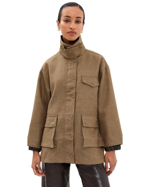 Line & Dot Brown Bourbon Jacket
