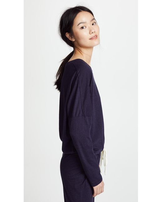 eberjey heather slouchy tee