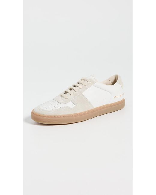 Common Projects White Bball Slim Sneakers