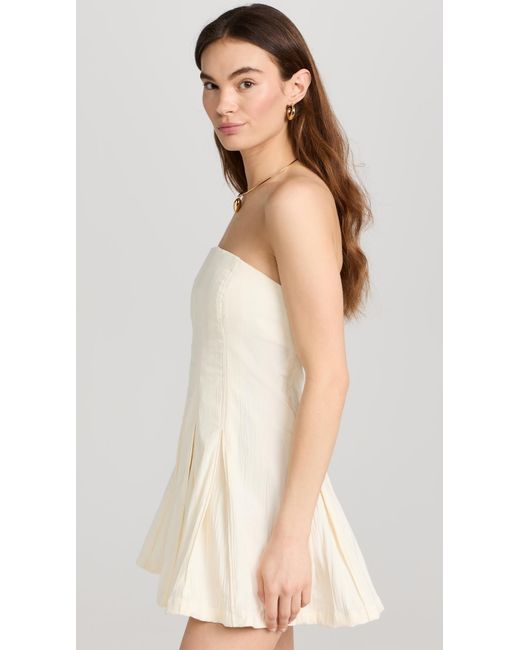 Free People Natural Free Peope Made Me Smie Mini Dress Fa Couds