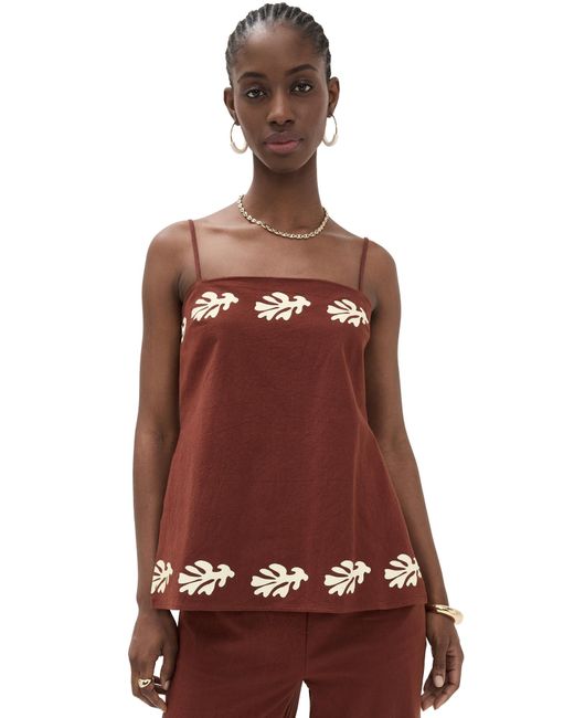 Seven Wonders Red Amalia Top