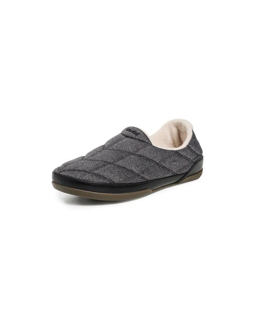 Olukai Black Puku'I Slippers for men