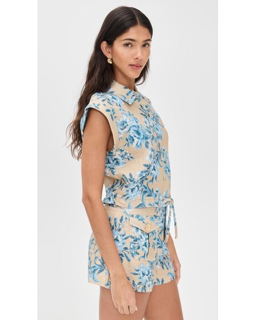 Cara Cara Blue Octavia Top