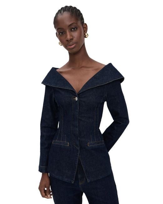 ALIGNE Blue Elle Denim Jacket