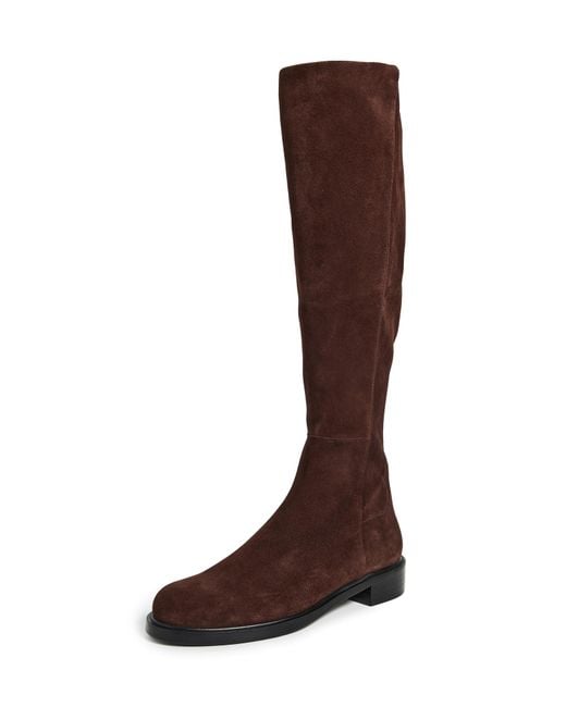 Stuart Weitzman Women's Brown 5050 Gisele Knee-High Boots