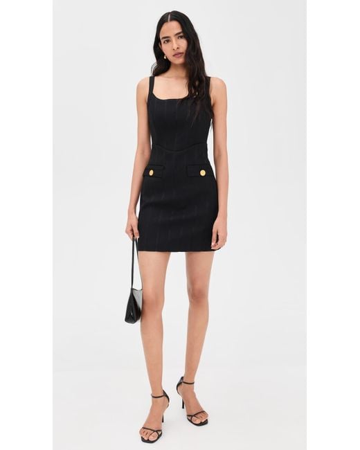 knee length dresses for ladies MINI DRESS HELEN BLACK  JAN 'N JUNE