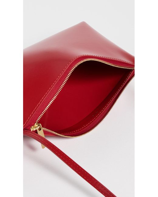 Mansur Gavriel Red Gaia Shoulder Bag