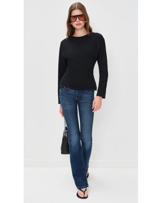 EB DENIM Black Long Sleeve Eero Tee
