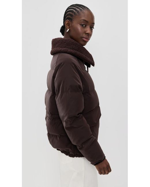 Varley Black Roseville Down Jacket