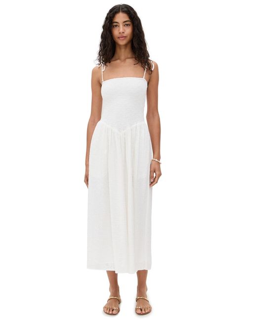 Wayf White Melody Convertible Dress