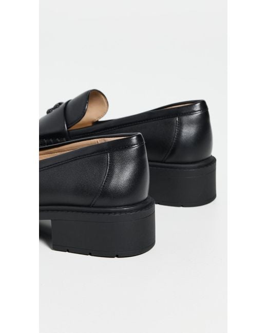 COACH Black Leah Loafers