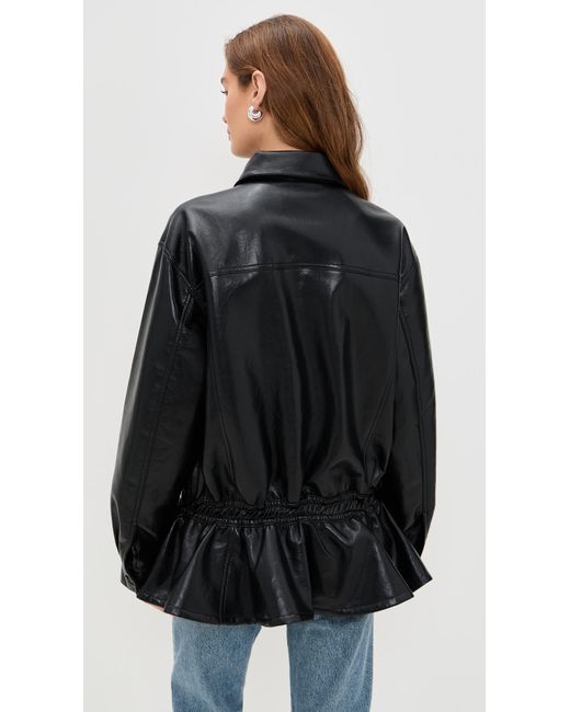 Agolde Black Rubik Jacket