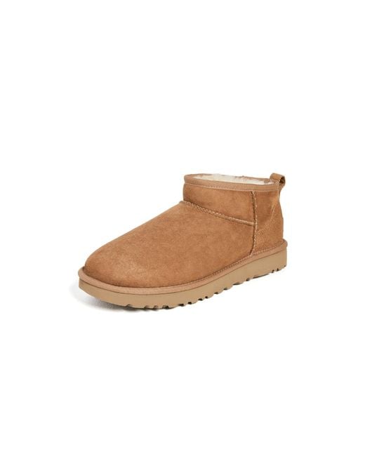 Ugg White Classic Ultra Mini Boot