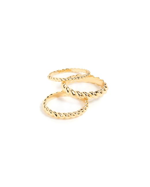 Gorjana Metallic Crew Ring Set