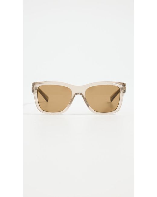 Saint Laurent White Sl 674 Sunglasses
