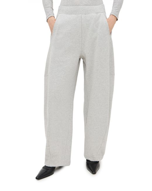 Tibi White Petite Sweatshirt Program Winslow Pants