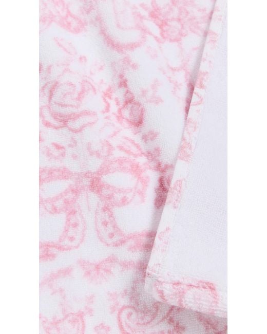 LoveShackFancy White Bath Towel
