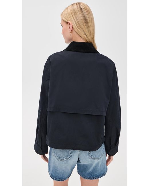 Alex Mill Black Kenzie Zip Jacket