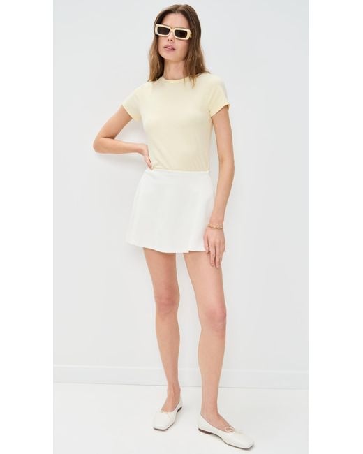 Leset White Rio Skort