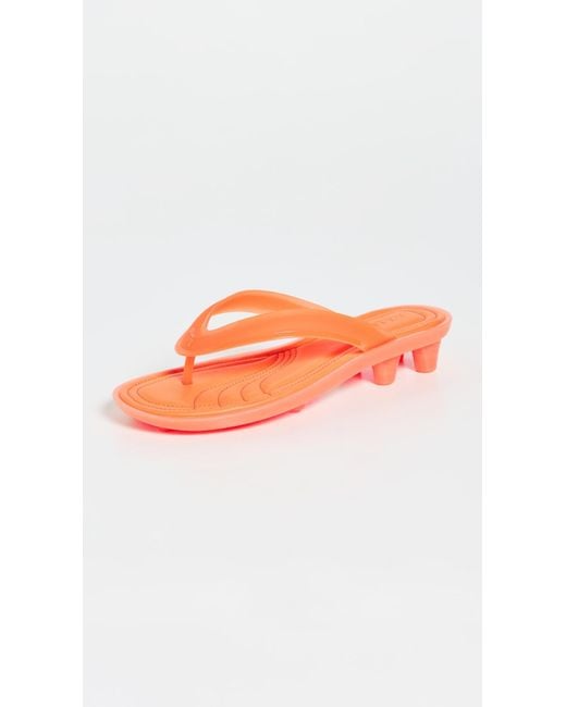 PUMA X Fenty Cat Cleat Jelly Sandals in Orange | Lyst