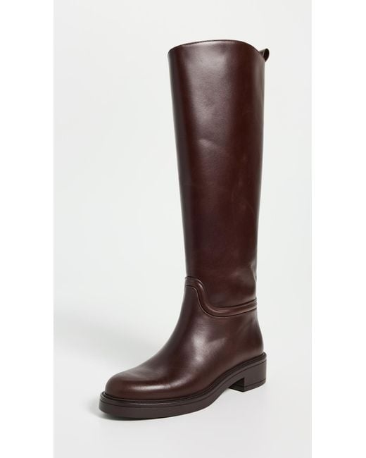 Stuart Weitzman Brown Celia Riding Boots