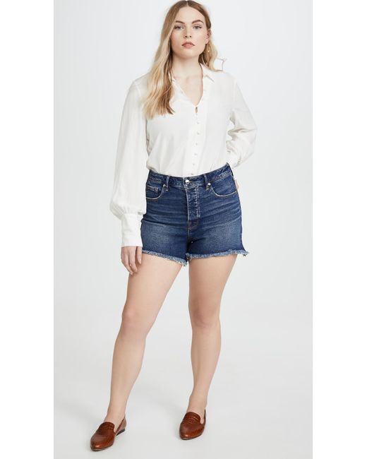 good american bombshell shorts